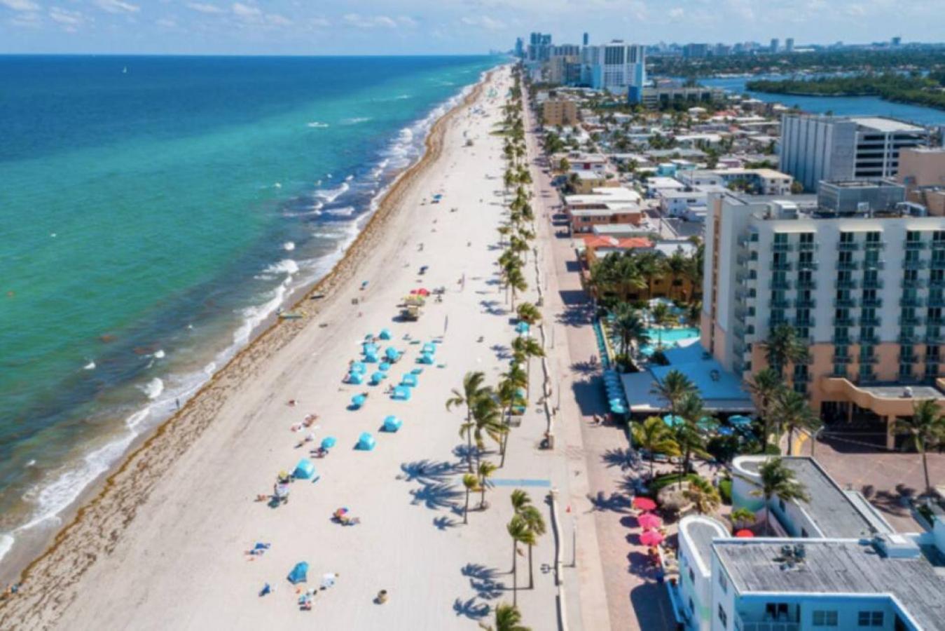 Walkabout 6 Suite On Hollywood Beach With Ocean Views Exterior photo